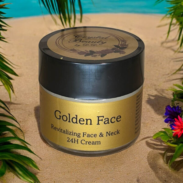 Golden face